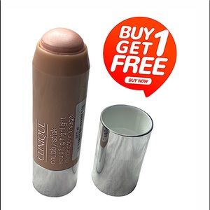 2 CLINIQUE CHUBBY STICK SCULPTING HIGHLIGHT IN 01 HEFTY HIGHLIGHT